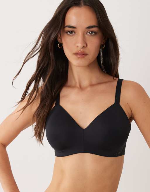DKNY active comfort bra in black, 3 of 4