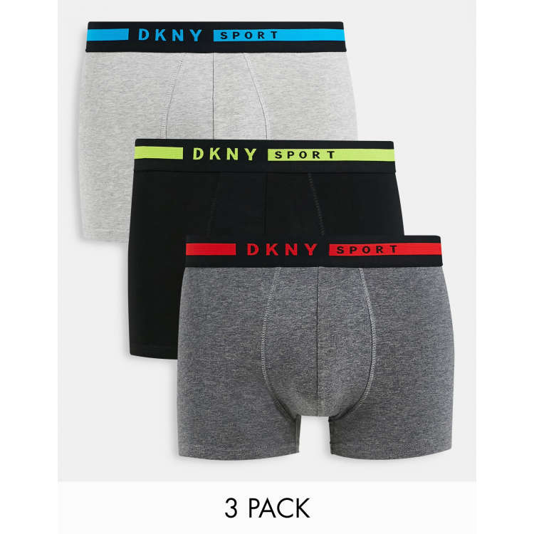 DKNY Ajo 3 pack boxers in grey