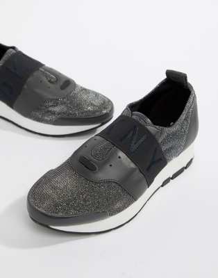 dkny grey trainers