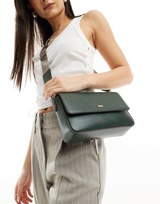 Dkny sutton leather bryant flap crossbody online