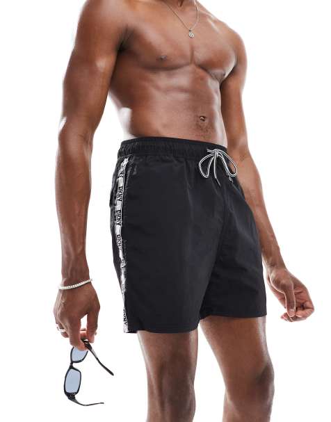 DKNY Caymen swim shorts in black - view 1