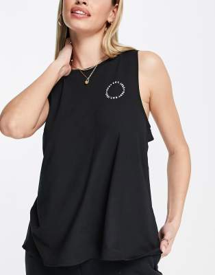 DKNY Sleepwear tank top in black - ASOS Price Checker