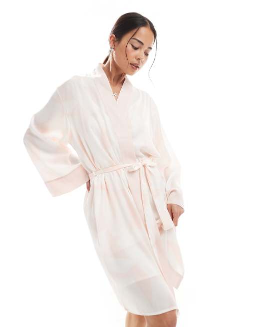 DKNY Elevate your look 96.5 cm robe in pearly pink logo