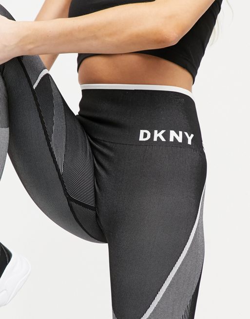 DKNY, DKNY Seamless Legging, Black 001