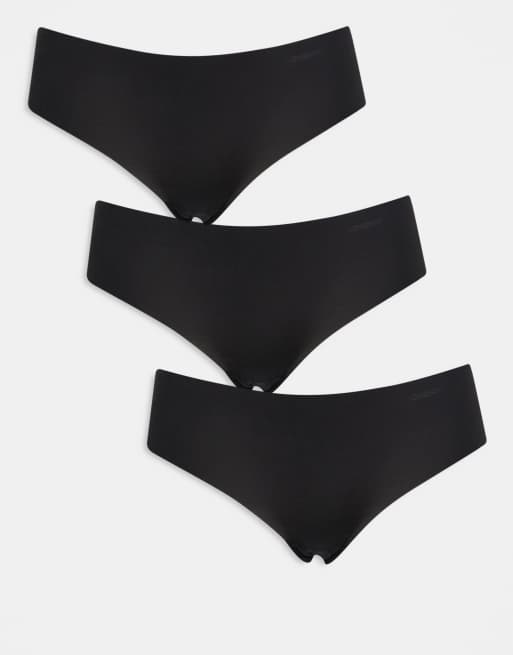 DKNY Hipster brief three pack in black