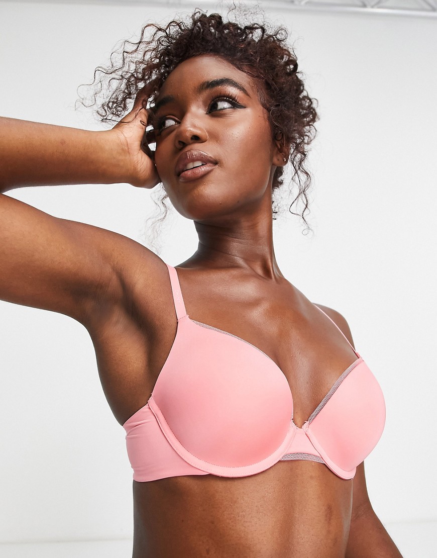 DKNY Intimates custom lift bra in peony-Pink