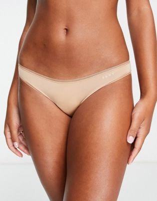DKNY Intimates litewear low rise brief in glow - ASOS Price Checker