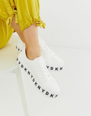 dkny knitted trainers