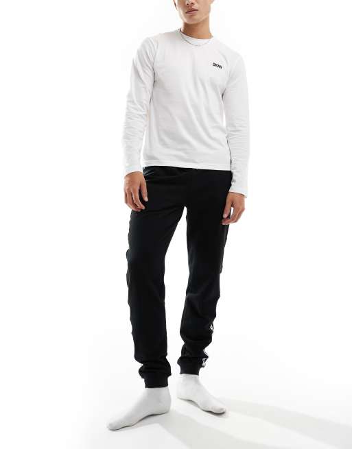 DKNY Lakers lounge pants in black
