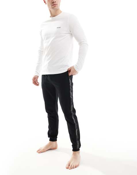 DKNY Lakers lounge pants in black - view 1