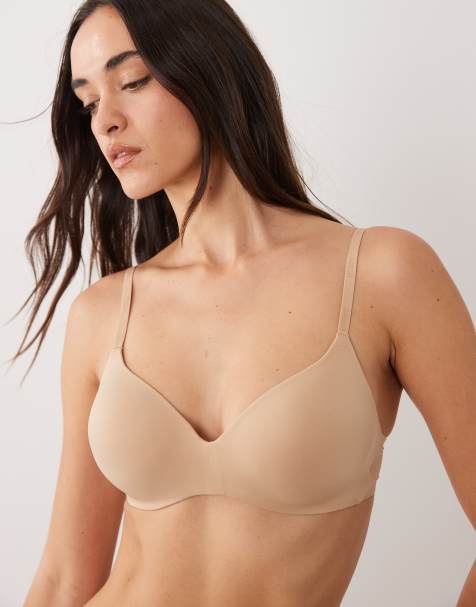 DKNY litewear wirefree bra in dkny glow in dkny glow - TAN - view 1