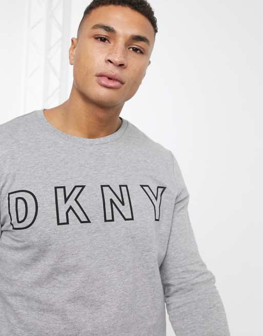 Dkny grey outlet sweatshirt