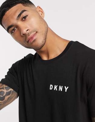 Dkny Logo T-shirt In Black | ModeSens