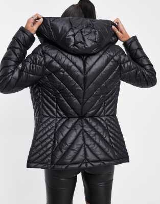 dkny packable quilted jacket