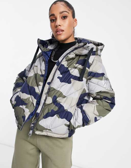 DKNY Packable Jacket in Camo print