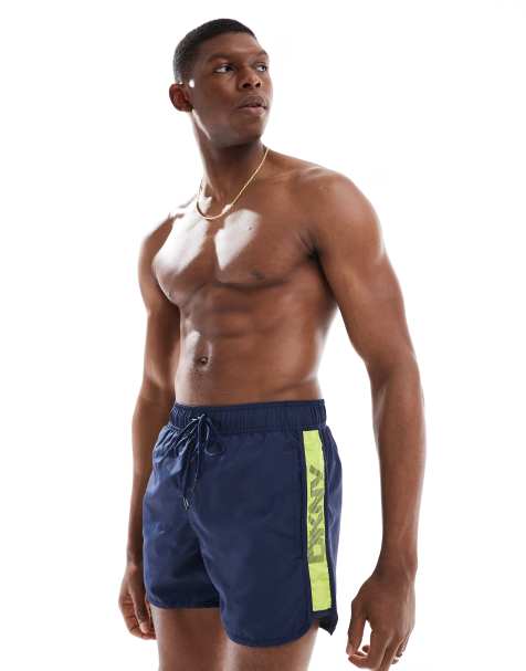 DKNY Palawan swimshorts in navy - view 1