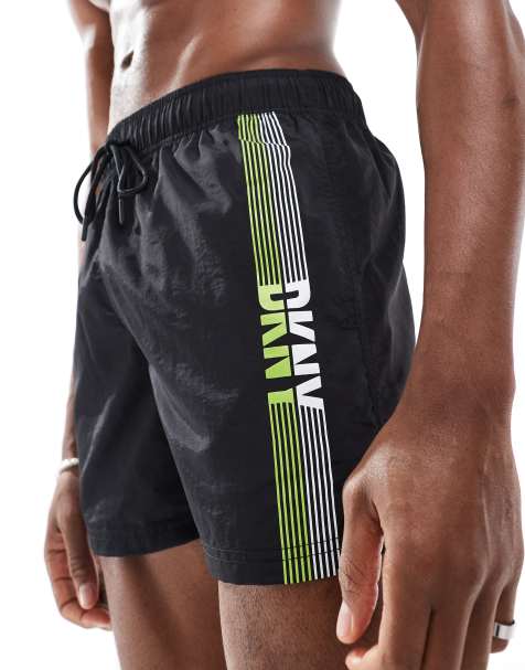 DKNY Paradise swim shorts in black - view 1