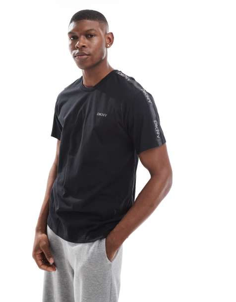 DKNY Penguins tee in black - view 1