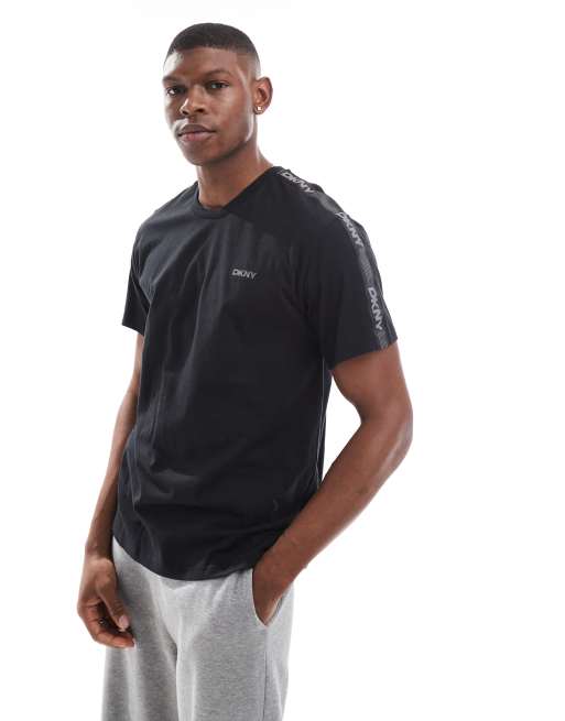 DKNY Penguins tee in black