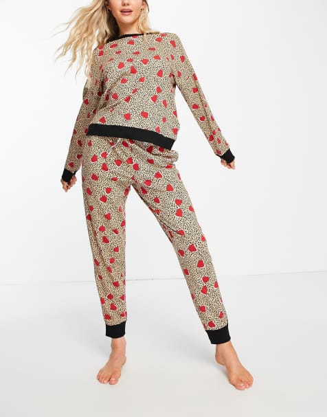 DKNY da donna multicolore a quadri/Diamond Sudore Pantaloni Corti Taglia M 