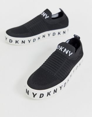DKNY platform logo slip on sneaker | ASOS