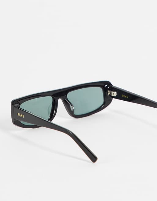 dkny rectangle sunglasses