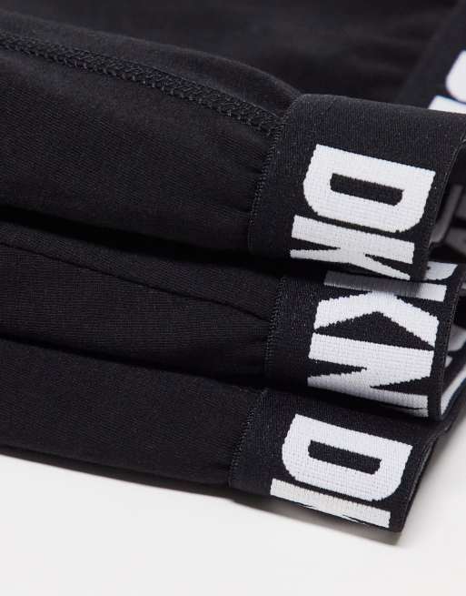 DKNY - Seattle - Set van 3 boxershorts met contrasterende stiksels in zwart, 4 van 4