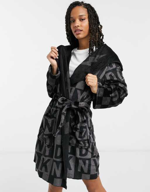 Women's dkny cheap dressing gown