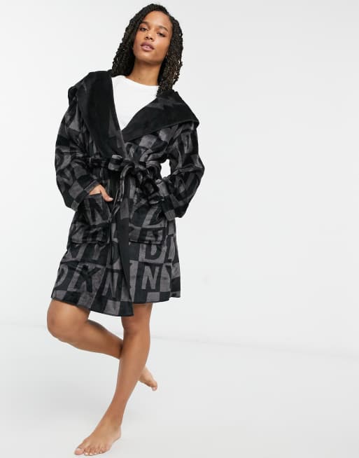 Women's dkny cheap dressing gown