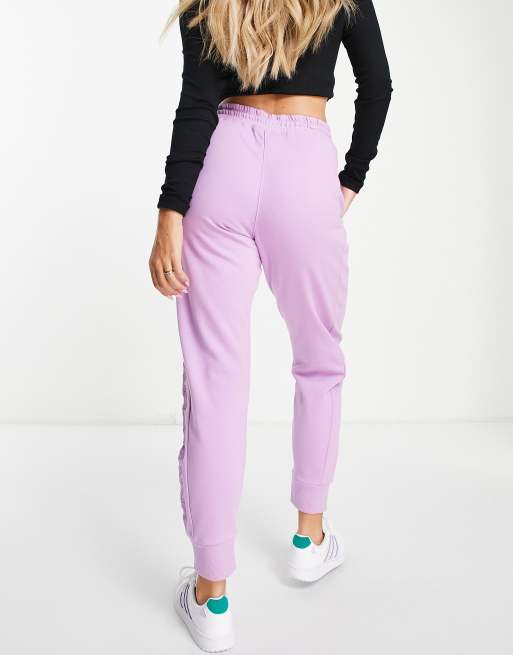 DKNY Sport logo jogger with side panel in pink, 2 of 4