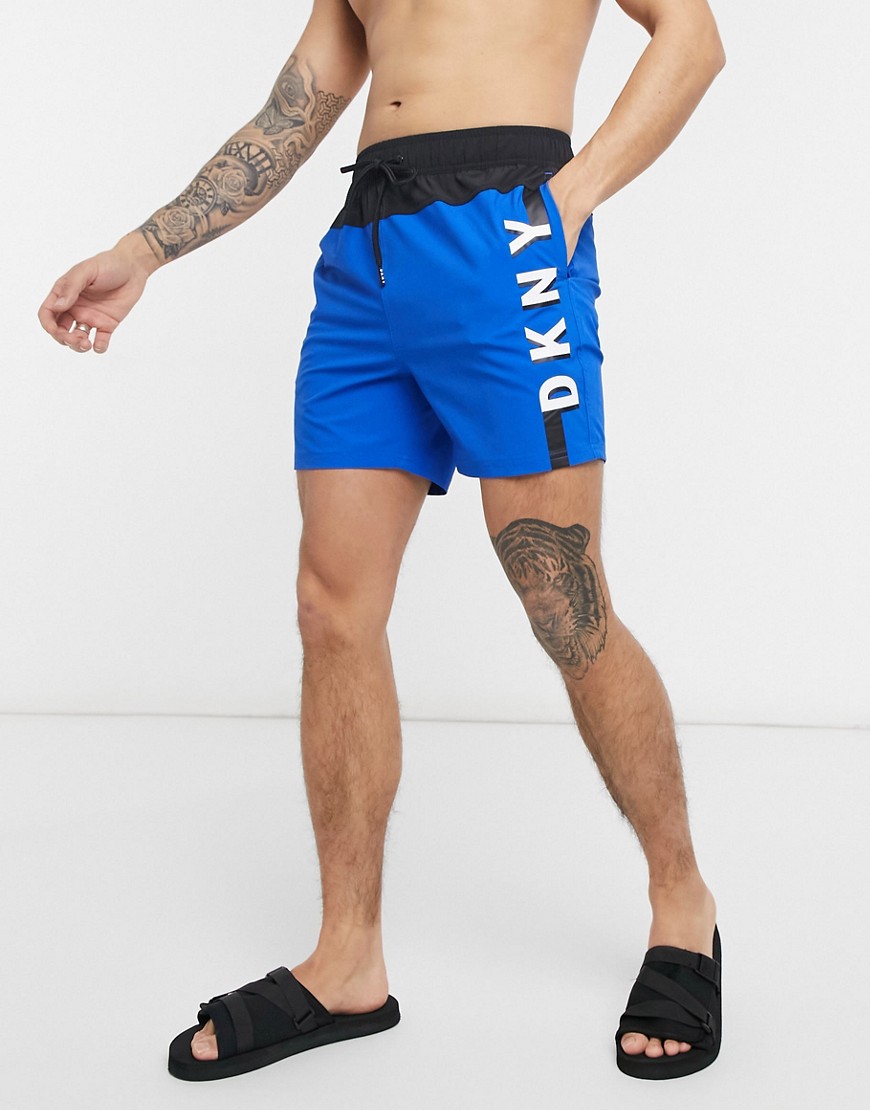 DKNY st dominica swim shorts in blue