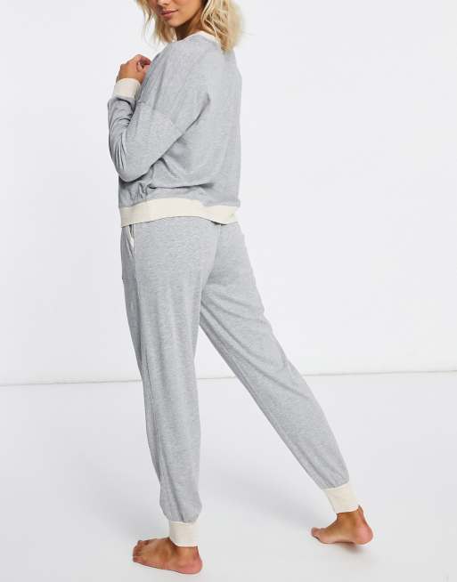 DKNY Logo Sweat and Jogger Set