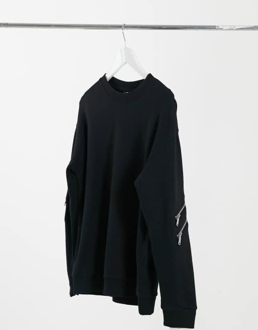 Dkny best sale black sweatshirt