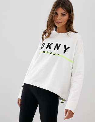 dkny logo sweater