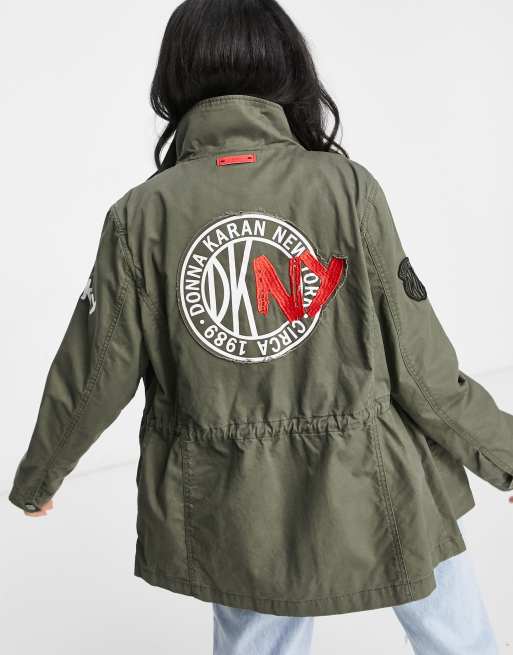 Dkny discount khaki jacket