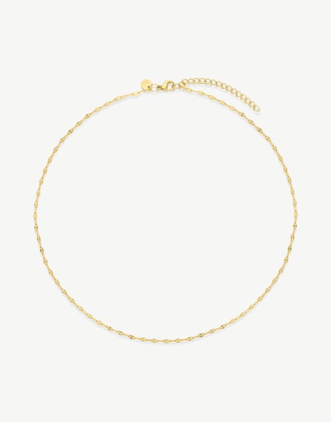 D.LOUISE Dainty  waterproof necklace in gold  - GOLD - view 1
