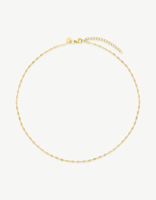 D.LOUISE Dainty  waterproof necklace in gold  - GOLD