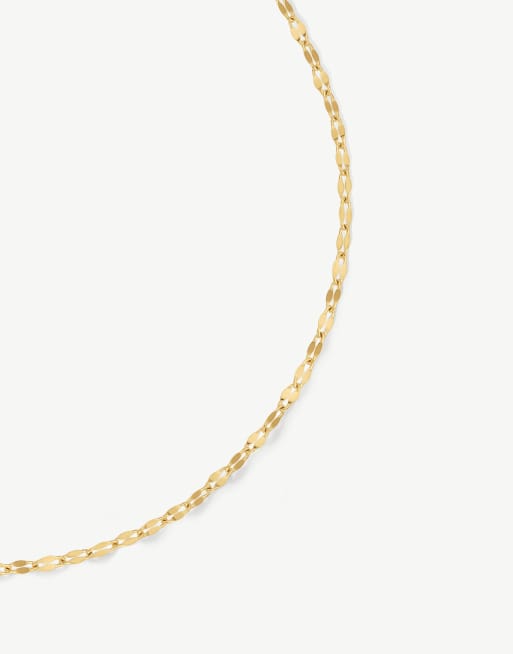 D.LOUISE Dainty  waterproof necklace in gold, 2 of 3