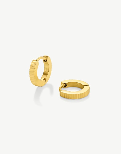 D.LOUISE waterproof Mini pleat huggies in gold, 2 of 3
