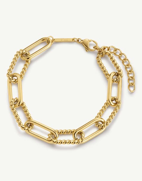 D.LOUISE waterproof Statement rope bracelet in gold   - GOLD - view 1