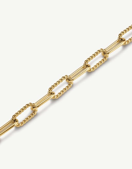 D.LOUISE waterproof Statement rope bracelet in gold   - GOLD, 2 of 4