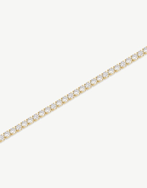 D.LOUISE waterproof Tennis bracelet in gold   - GOLD, 2 of 3