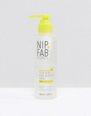 фото Дневное средство для умывания nip+fab teen skin fix pore blaster-бесцветный