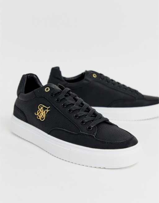 Sik silk black store trainers