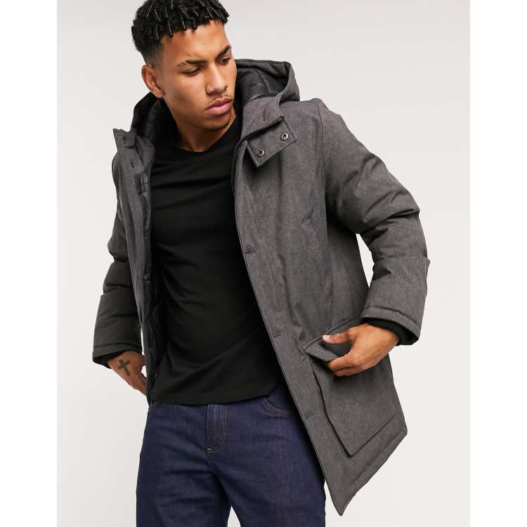 Dockers arctic cloth flat front city parka jacket