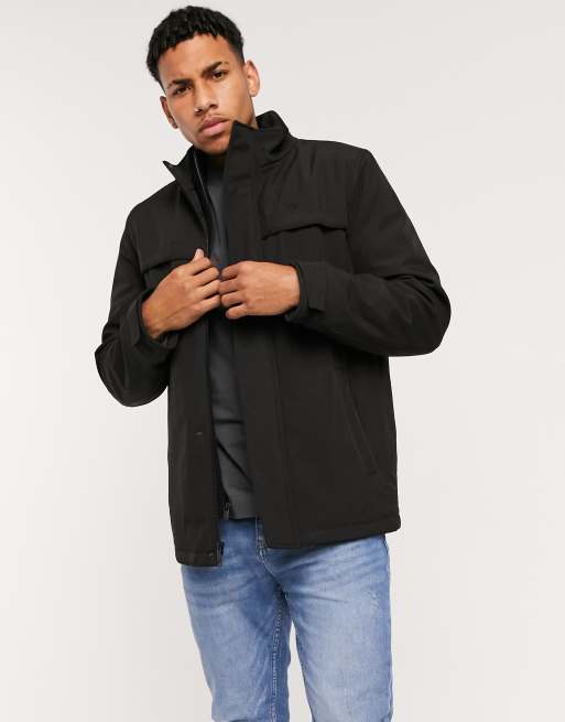 Car coat with on sale bib