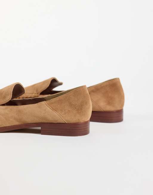 Dolce Vita Beny square toe loafers in brown suede, 3 of 4