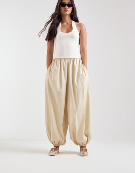 Dolce Vita - Rains - Elfenbenshvide flade ballerinaer med T-stropper i læder - view 1