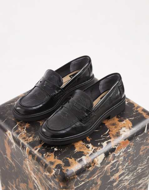Dolce Vita Tiggy loafers in zwart leer - view 1