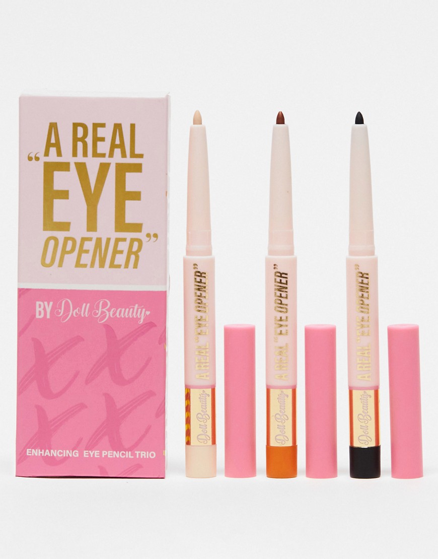 Doll Beauty Eye Pencil Trio - A Real Eye Opener-Multi